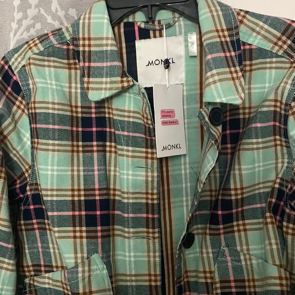 MONKI RUTH JACKET – DENIM JACKET MULTI-COLOURED | WOMENS JACKETS